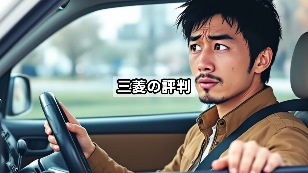 三菱の評判