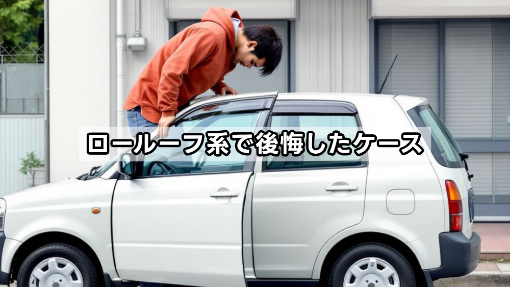 ロールーフ系で後悔したケース