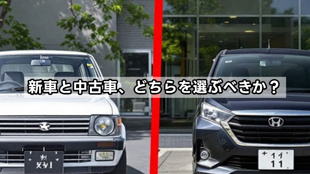 新車と中古車、どちらを選ぶべきか？