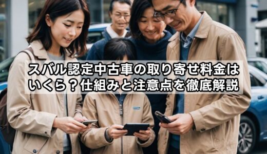 スバル認定中古車の取り寄せ料金はいくら？仕組みと注意点を徹底解説