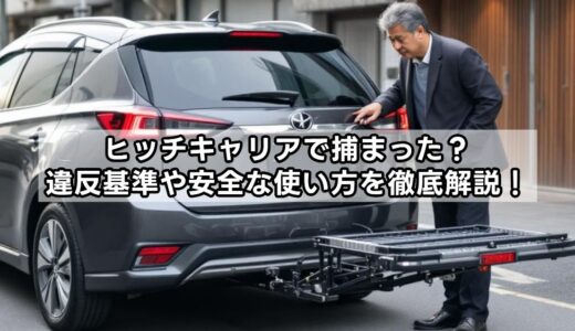 ヒッチキャリアで捕まった？違反基準や安全な使い方を徹底解説！
