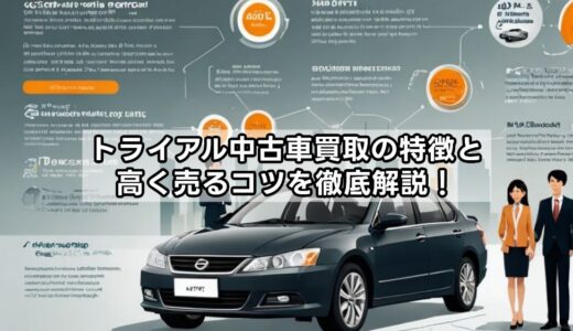 トライアルが中古車販売と買取を開始！口コミや評判を徹底調査！