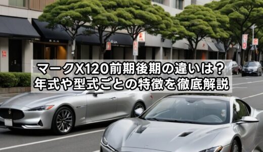 マークX120前期後期の違いは？年式や型式ごとの特徴を徹底解説