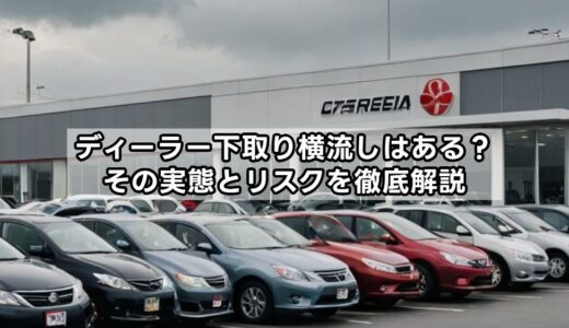 ディーラー下取り横流しはある？その実態とリスクを徹底解説