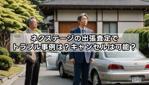 ネクステージの出張査定でトラブル事例は？キャンセルは可能？
