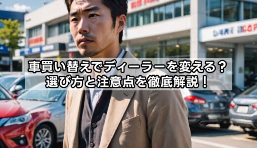 車買い替えでディーラーを変える？選び方と注意点を徹底解説！