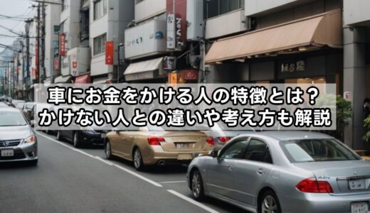 車にお金をかける人の特徴とは？かけない人との違いや考え方も解説